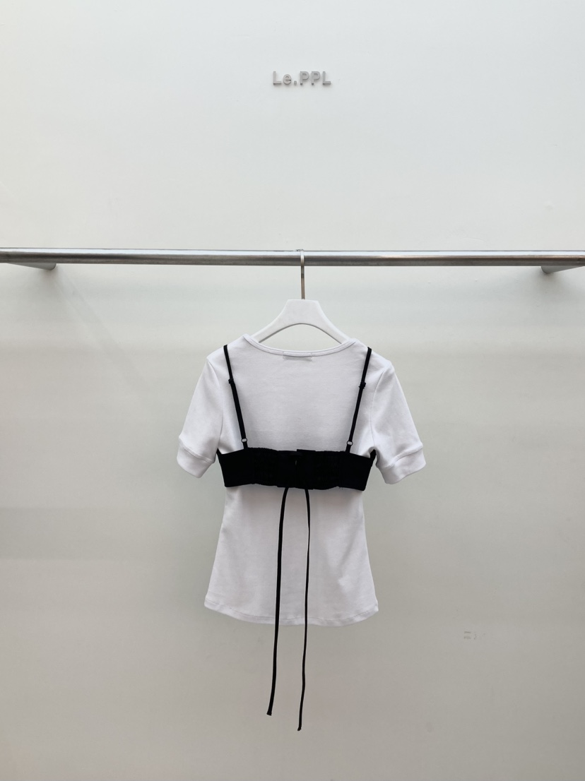 LE-PPL韓國直郵女士新品職業推薦熱賣25春夏吊帶背心不含內搭LE-PPL吊帶/背心