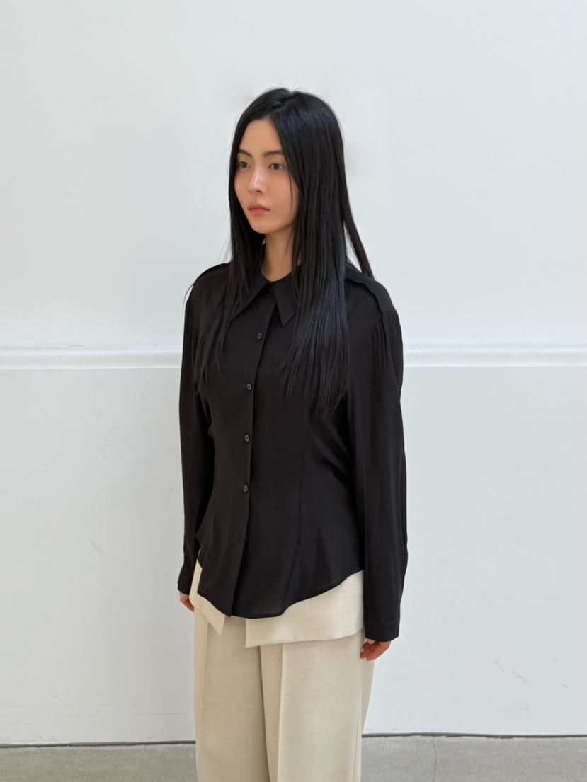 LE-PPL東大門直郵女士新品休閑真品推薦熱賣25春夏襯衫蕾絲衫LE-PPL襯衫/蕾絲衫圖色3