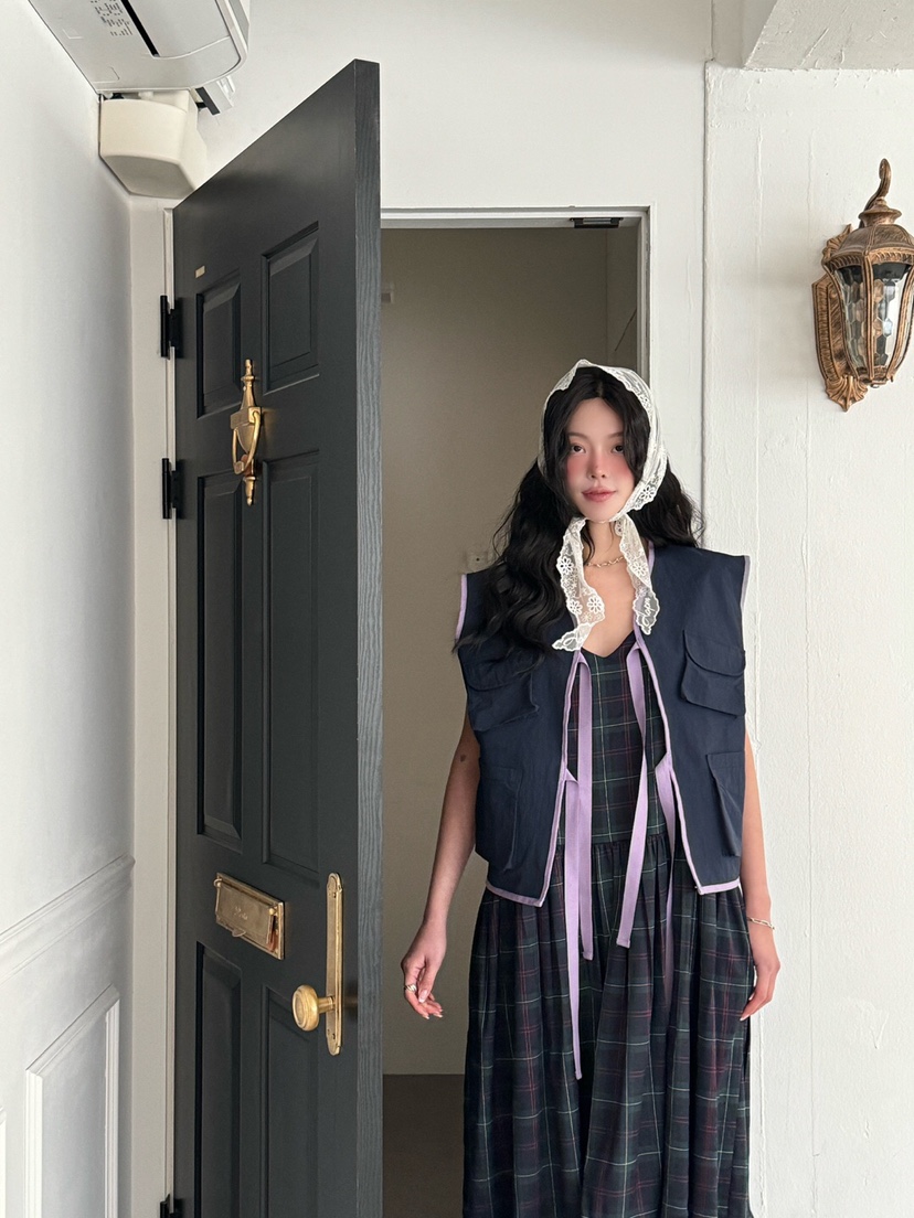 MAISONDEGLORY東大門代購女裝新款熱賣職業25春夏馬甲不含內搭MAISON DE GLORY馬甲