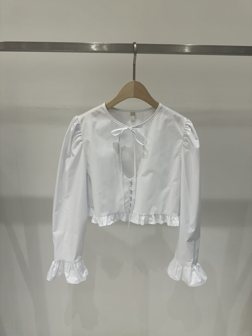 LUCIA韓國直郵女士新款真品人氣職業時尚熱賣25春夏襯衫蕾絲衫LUCIA襯衫/蕾絲衫圖色2