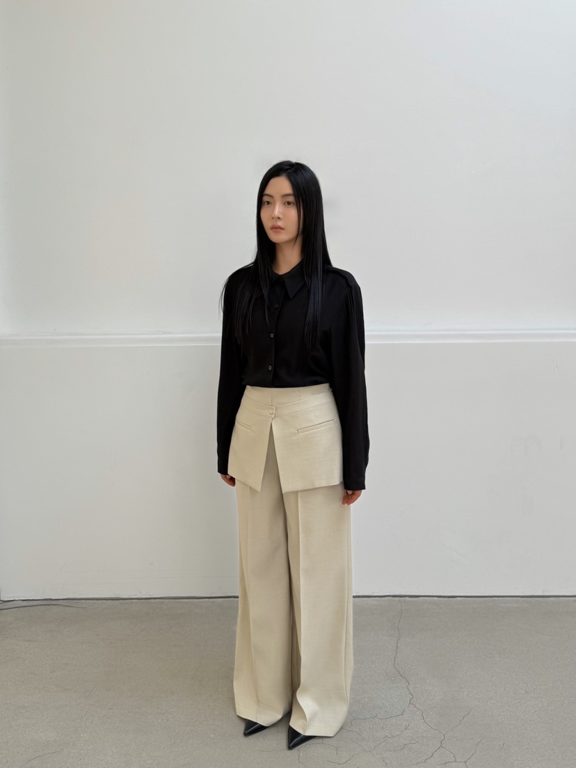 LE-PPL韓國直郵女裝新品真品熱賣25春夏職業時尚人氣休閑裙褲LE-PPL裙褲