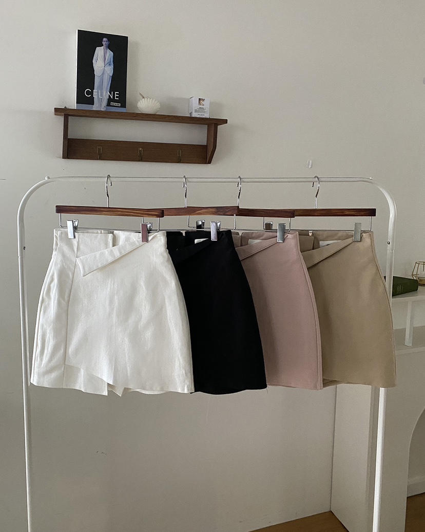 JENNIE韓國直郵女士新品推薦熱賣時尚25春夏休閑真品人氣短裙JENNIE/VENEFIT短裙