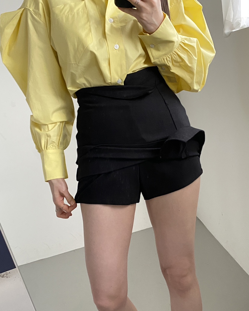 JENNIE韓國直郵女士新品推薦熱賣時尚25春夏休閑真品人氣短裙JENNIE/VENEFIT短裙圖色2