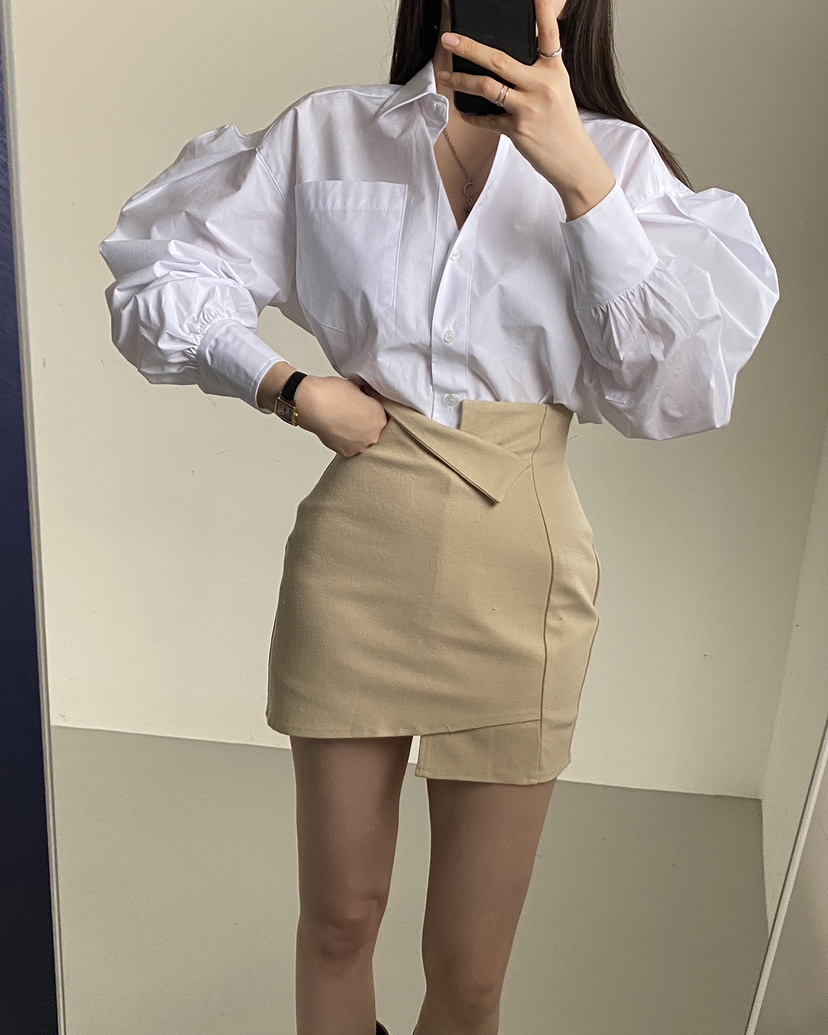 JENNIE韓國直郵女士新品推薦熱賣時尚25春夏休閑真品人氣短裙JENNIE/VENEFIT短裙圖色4
