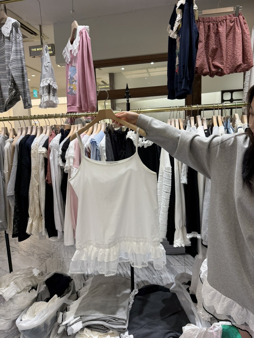 BE&amp;BE韓國代購女裝新品時尚25春夏職業休閑熱賣吊帶背心BE&be吊帶/背心圖色2