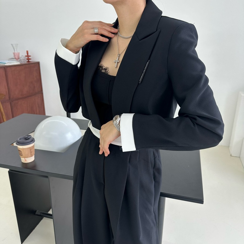 SOUIT東大門代購女士新款熱賣推薦休閑25春夏人氣時尚職業夾克SOUIT by mabel-L夾克