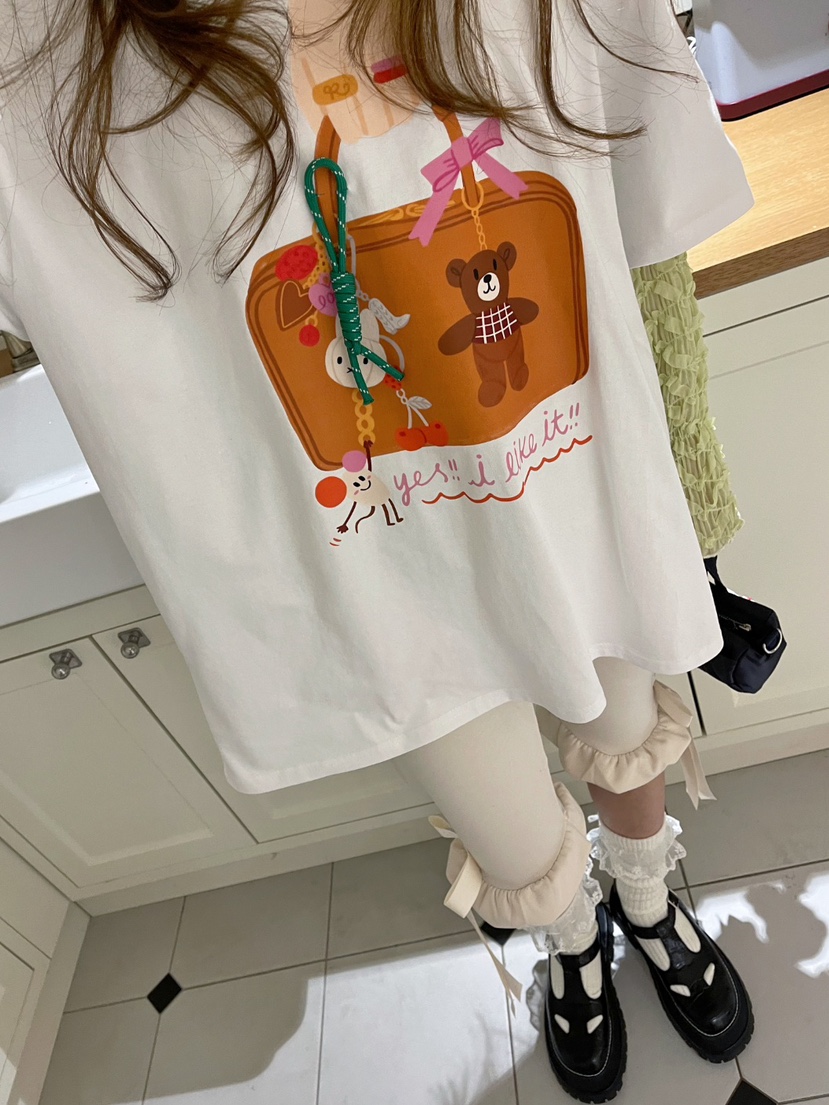 BOUTIQUE-L東大門代購女士新品時尚熱賣25春夏人氣職業T恤BOUTIQUE-LT恤