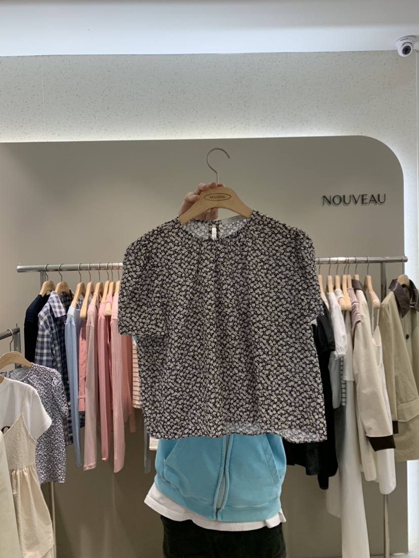 NOUVEAU韓國直郵女裝新品職業推薦時尚休閑熱賣人氣襯衫蕾絲衫NOUVEAU襯衫/蕾絲衫圖色2