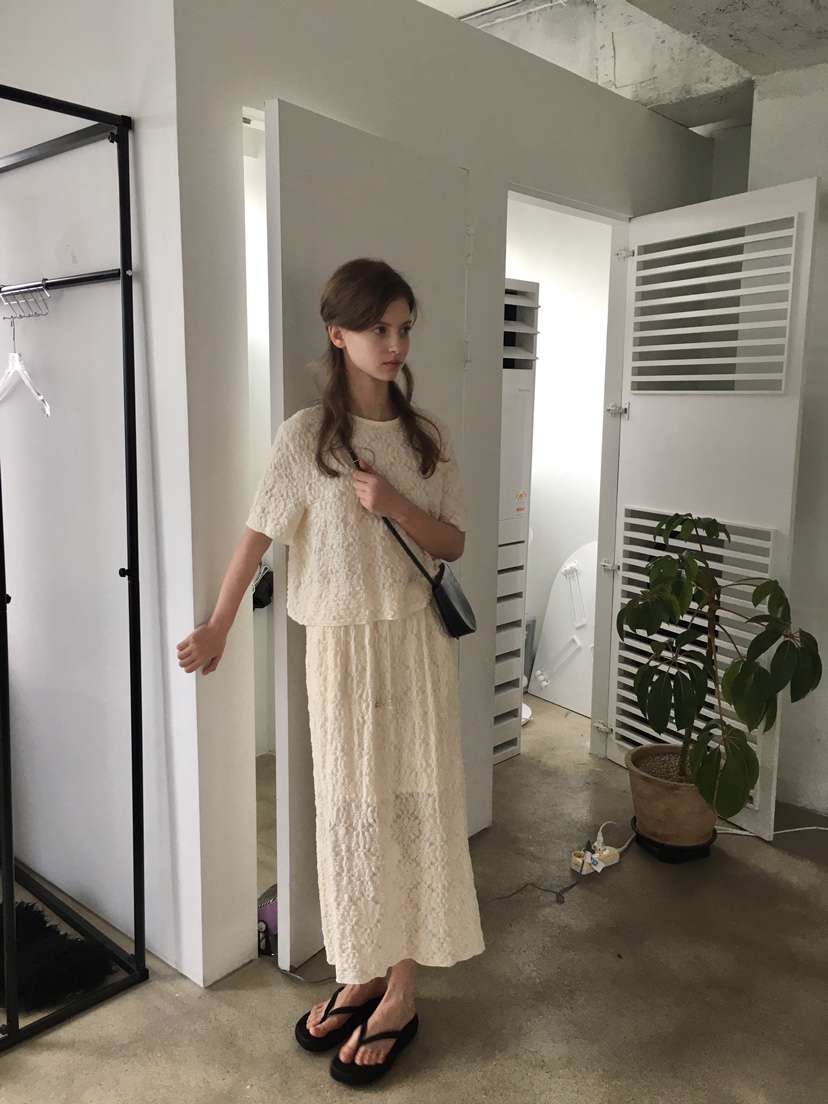 SOAPYROOM東大門代購女裝新款熱賣真品職業時尚25春夏推薦長裙SOAPYROOM長裙