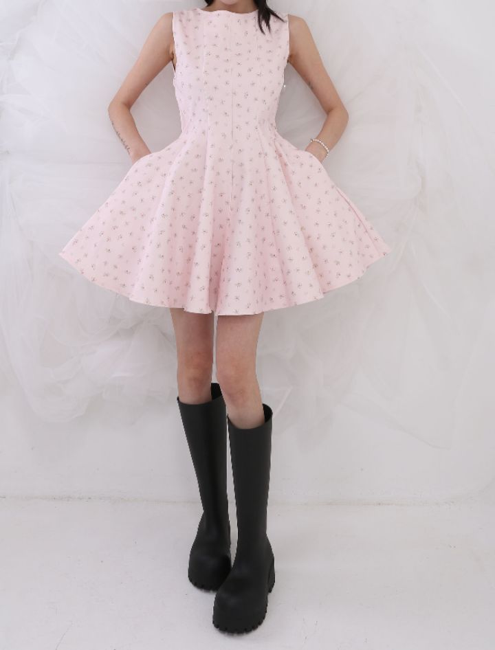 CHARLES THE SECOND韓國代購女士新品真品職業25春夏連衣裙CHARLES THE SECOND/CHEAP-CHIC連衣裙