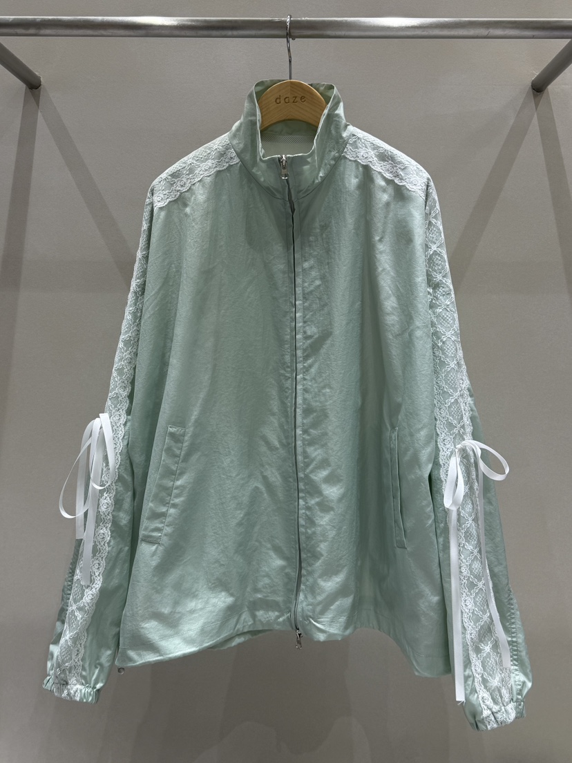 PARSLEY韓國代購女裝新品人氣真品職業時尚休閑推薦夾克蕾絲Daze夾克