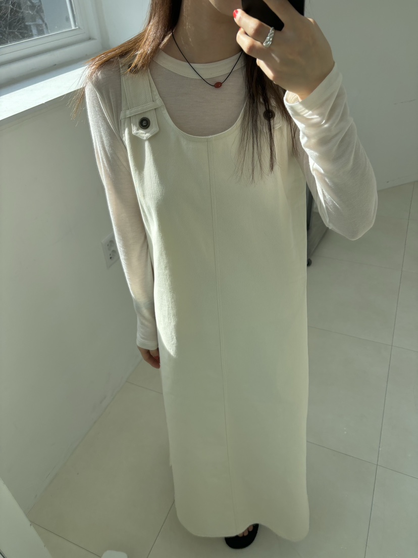 HOME GROUND韓國直郵女士新款真品休閑人氣時尚連衣裙復古HOME GROUND連衣裙