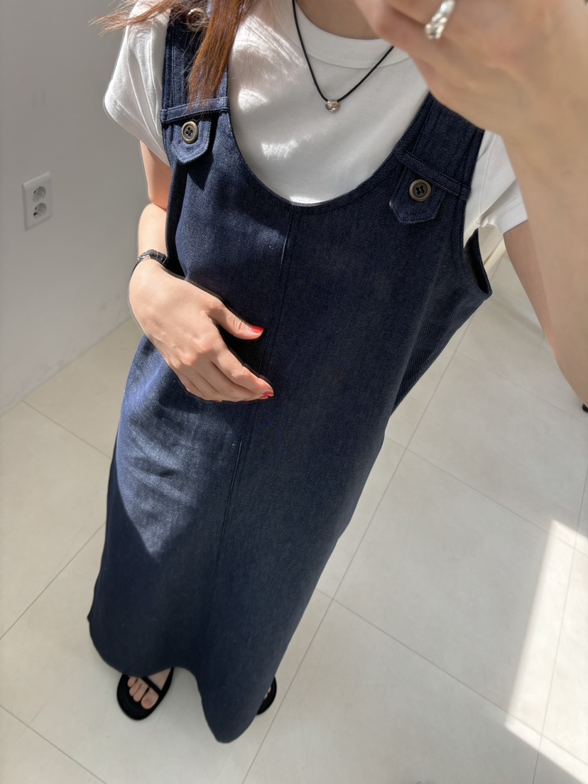 HOME GROUND韓國直郵女士新款真品休閑人氣時尚連衣裙復古HOME GROUND連衣裙