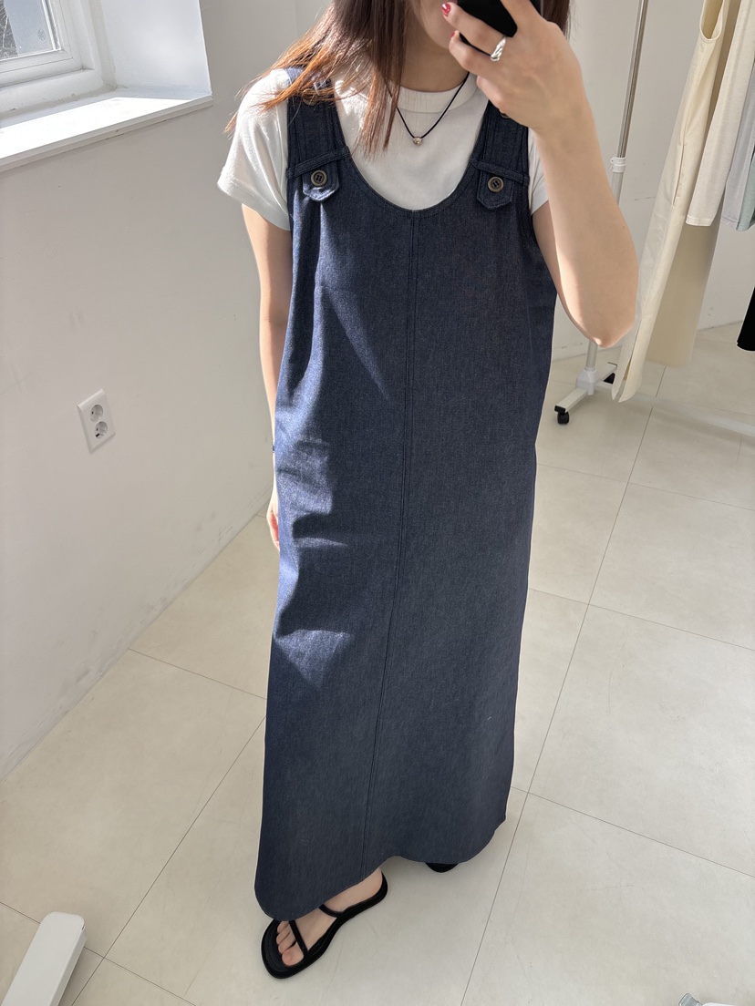 HOME GROUND韓國直郵女士新款真品休閑人氣時尚連衣裙復古HOME GROUND連衣裙圖色2
