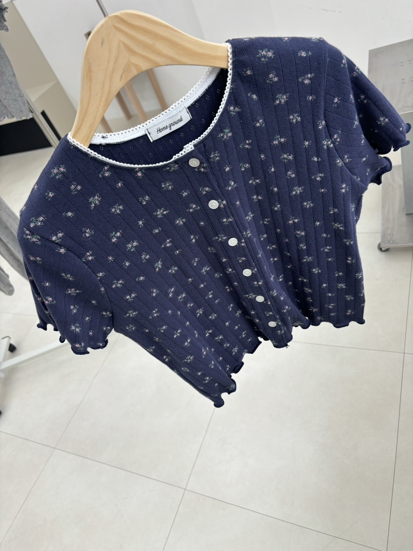 HOME GROUND東大門直郵女裝新品真品職業25春夏推薦T恤開衫HOME GROUNDT恤圖色1