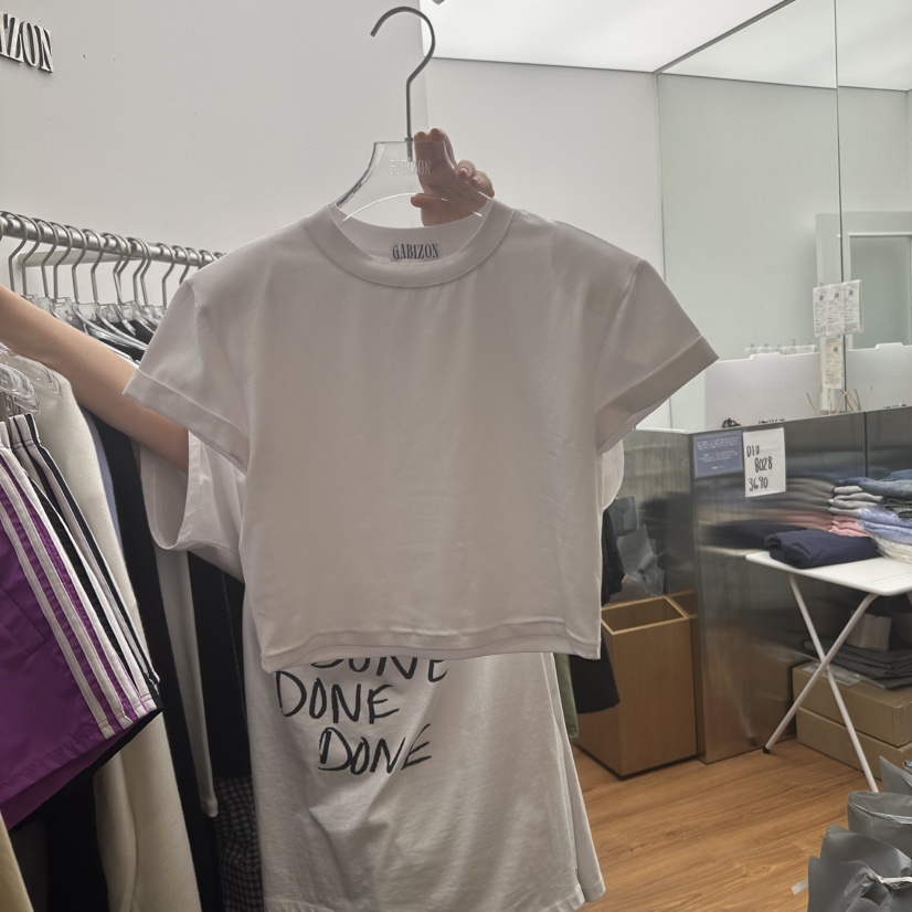 GABIZON東大門代購女裝新品時尚人氣25春夏真品職業推薦T恤GABIZONT恤圖色1