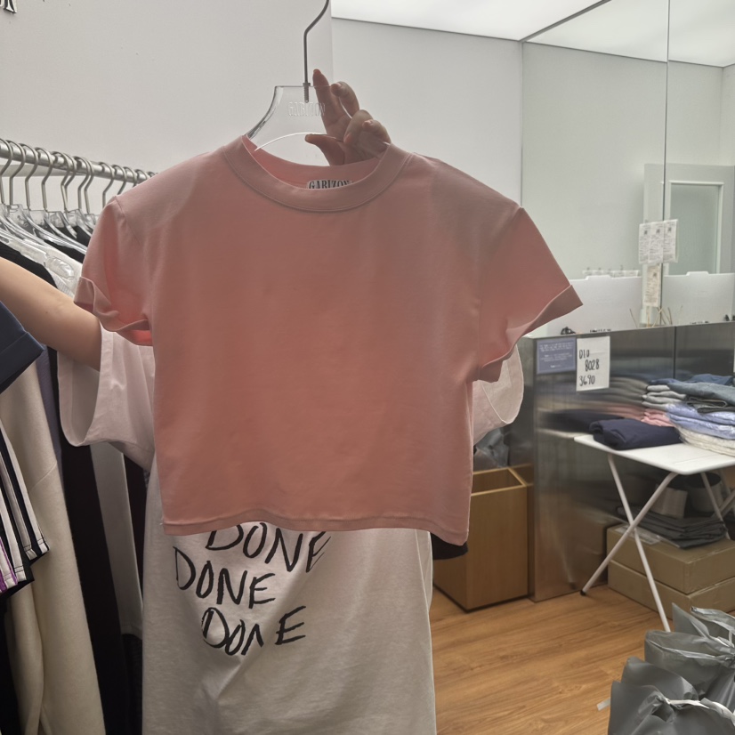 GABIZON東大門代購女裝新品時尚人氣25春夏真品職業推薦T恤GABIZONT恤圖色2