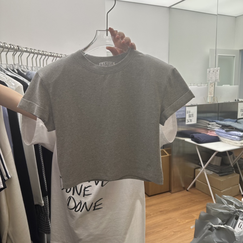 GABIZON東大門代購女裝新品時尚人氣25春夏真品職業推薦T恤GABIZONT恤圖色3