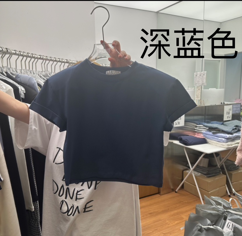 GABIZON東大門代購女裝新品時尚人氣25春夏真品職業推薦T恤GABIZONT恤圖色4