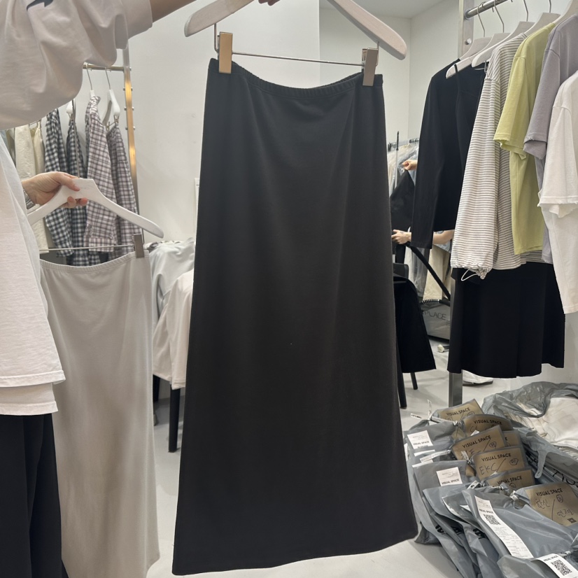 VISUAL SPACE東大門實拍女士新款休閑熱賣時尚真品25春夏長裙VISUAL SPACE長裙圖色2