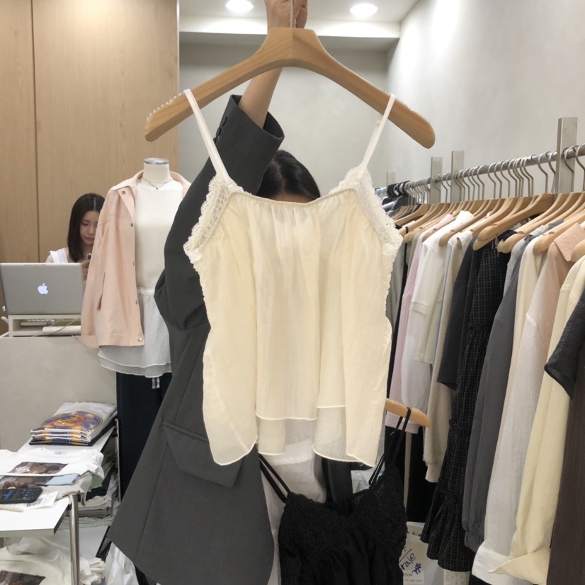 VILLABUTTON東大門直郵女士新品時尚休閑真品職業人氣吊帶背心VILLABUTTON吊帶/背心