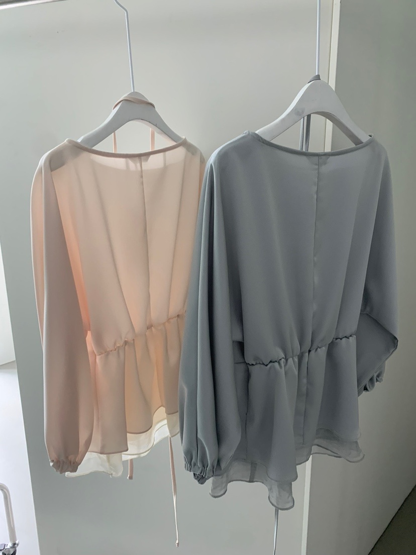 SHOP POSTER東大門直郵女士新款職業人氣25春夏襯衫蕾絲衫SHOP_POSTER襯衫/蕾絲衫