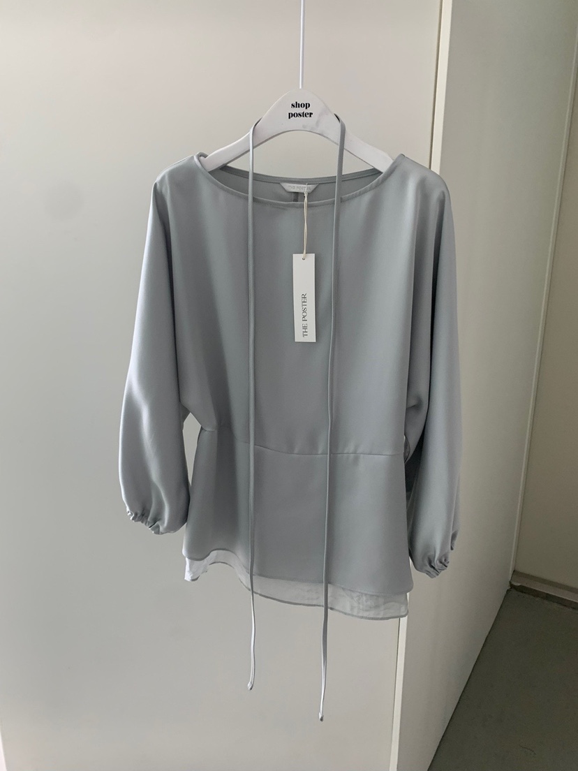 SHOP POSTER東大門直郵女士新款職業人氣25春夏襯衫蕾絲衫SHOP_POSTER襯衫/蕾絲衫圖色2