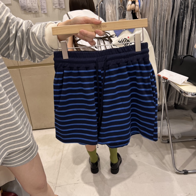 SALONDEMAG東大門直郵女裝新品休閑25春夏人氣推薦真品短褲SALONDEMAG短褲圖色2