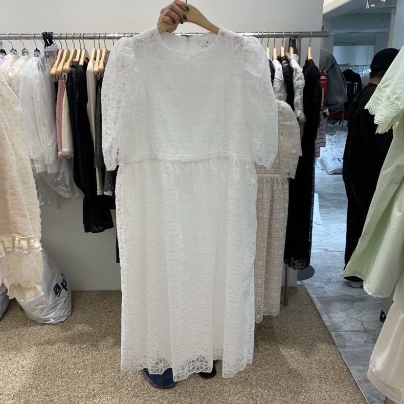 A東大門直郵女士新品時尚休閑25春夏人氣真品熱賣職業連衣裙A STORE連衣裙