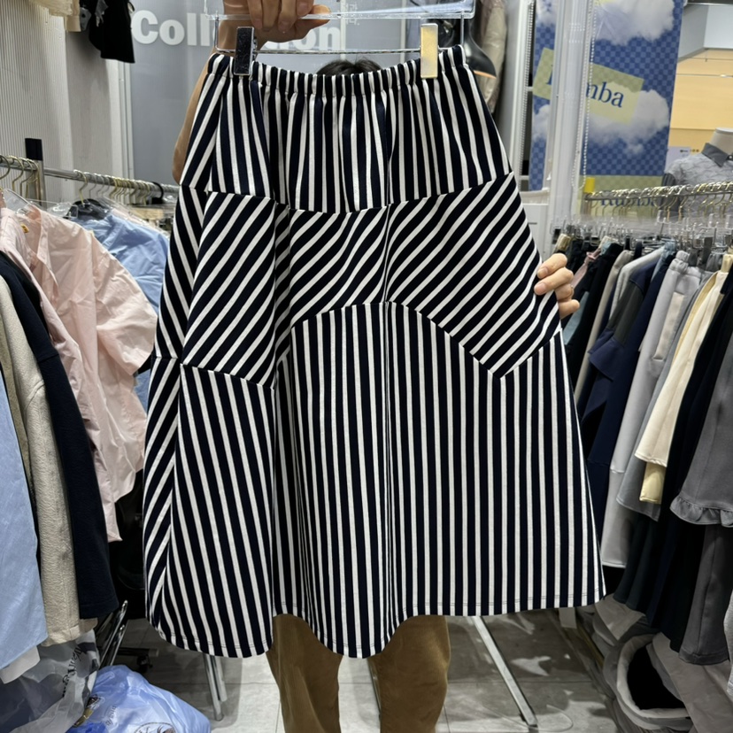 RUMBA東大門實拍女裝新品推薦職業25春夏休閑時尚半身裙中短裙RUMBA半身裙/中短裙