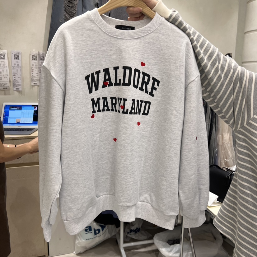 SALONDEMAG韓國代購女裝新品人氣真品職業25春夏時尚推薦衛衣SALONDEMAG衛衣圖色1