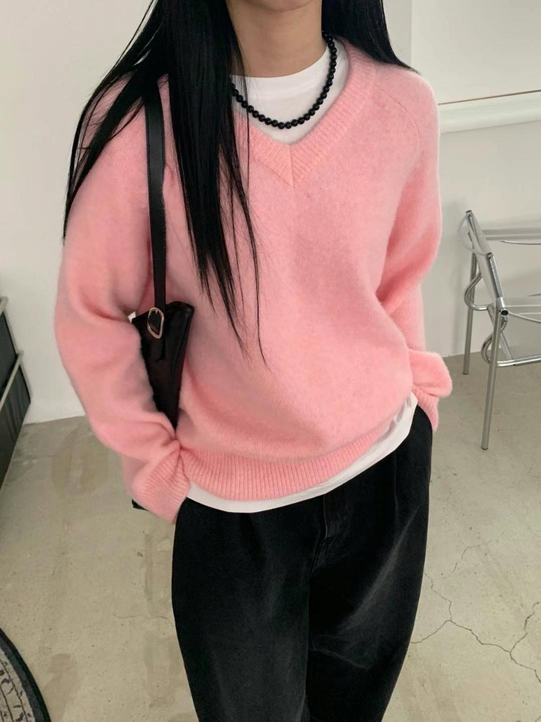 M.STORY韓國直郵女士新品熱賣25春夏推薦職業真品時尚針織衫M.STORY針織衫圖色2