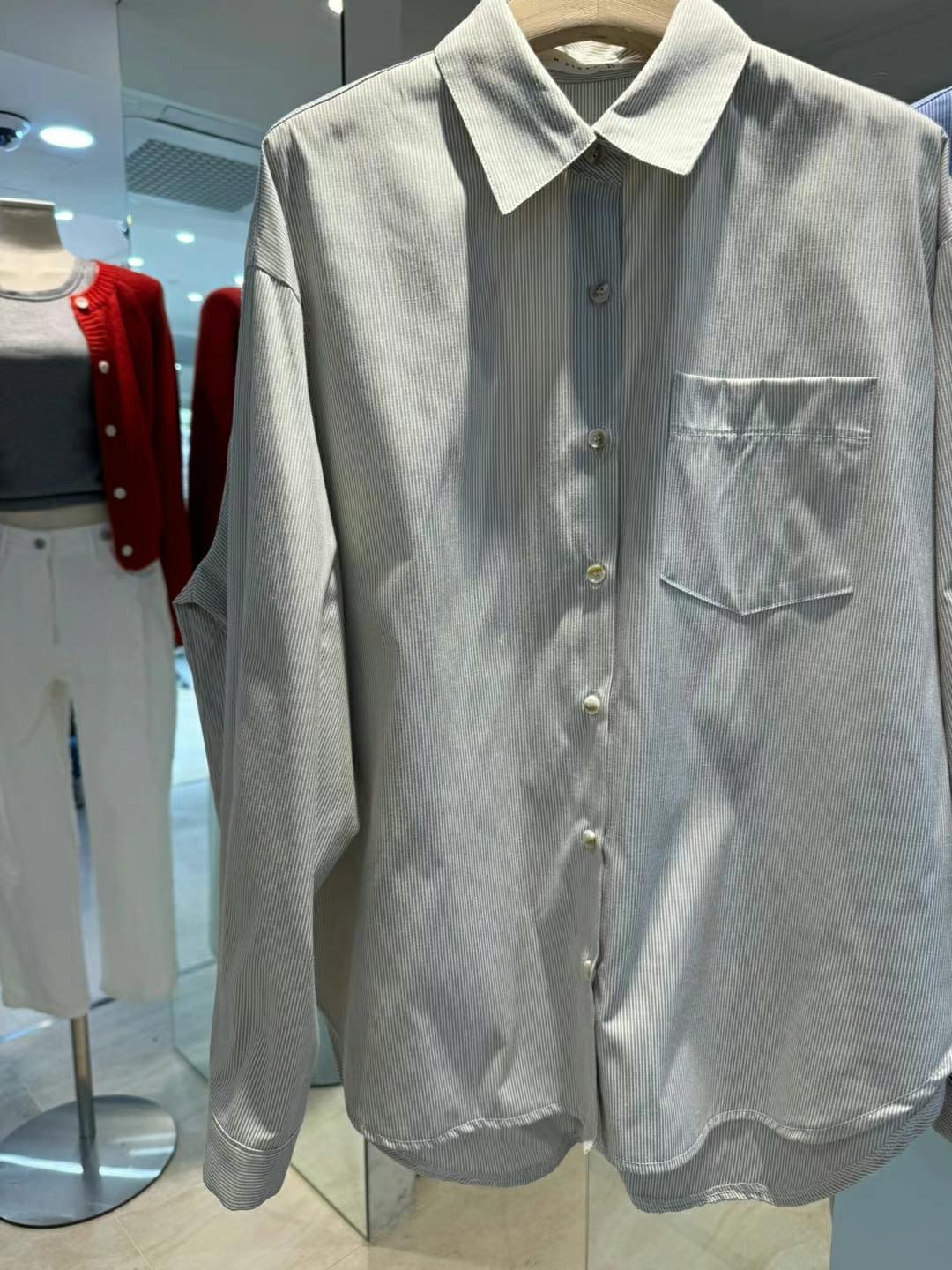 M.STORY東大門代購女裝新品職業真品25春夏人氣襯衫蕾絲衫M.STORY襯衫/蕾絲衫
