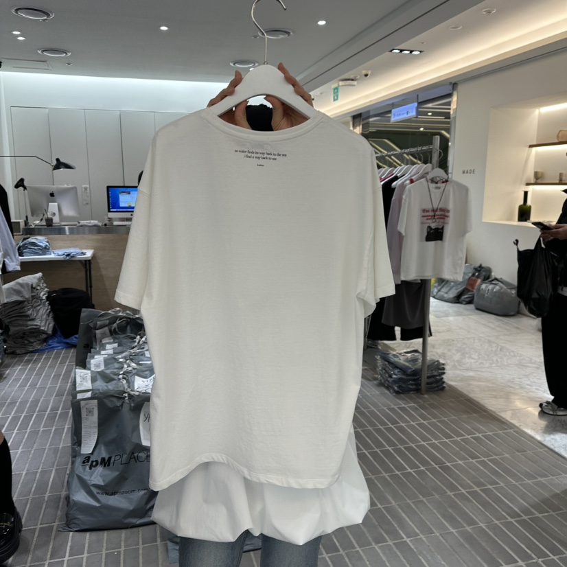 VIVE直郵韓國代購㊣女裝新品推薦熱賣職業25春夏人氣休閑T恤VIVET恤