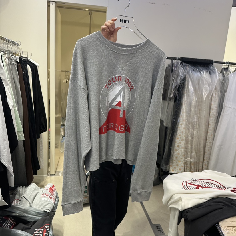 OUTFIT韓國㊣直郵東大門代購女裝新款時尚休閑人氣職業長袖T恤OUTFIT長袖T恤圖色3