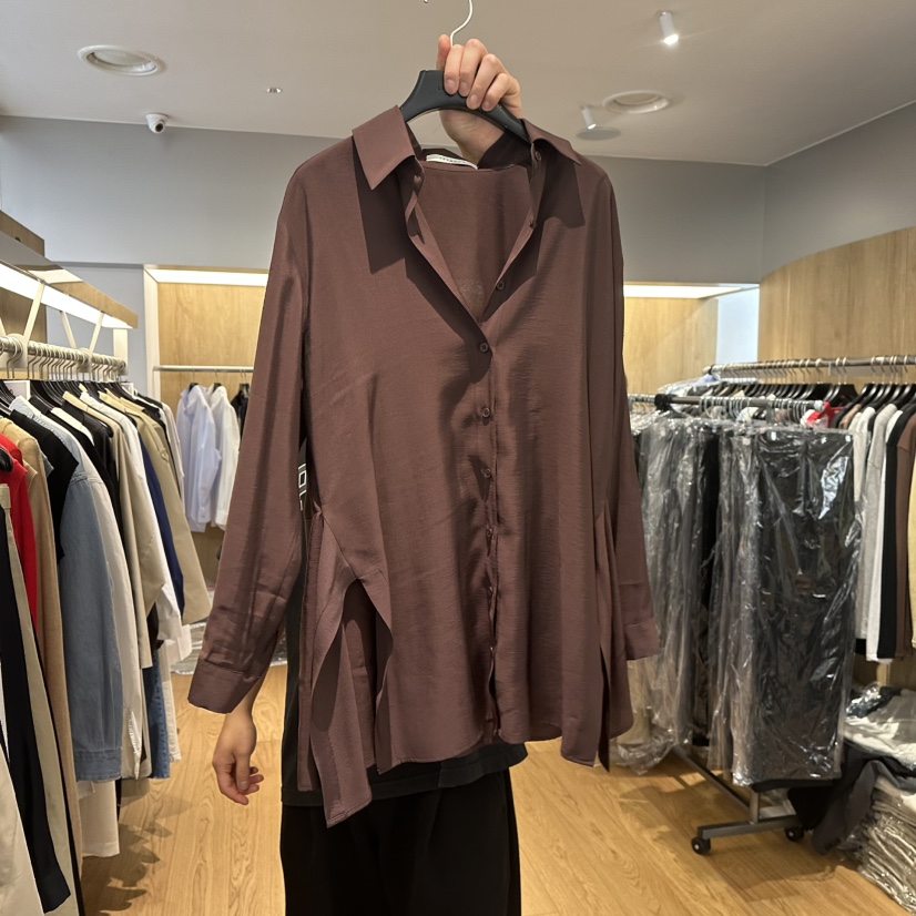LEFANCY韓國直郵㊣東大門實拍女裝新品職業25春夏襯衫蕾絲衫LEFANCY襯衫/蕾絲衫圖色3