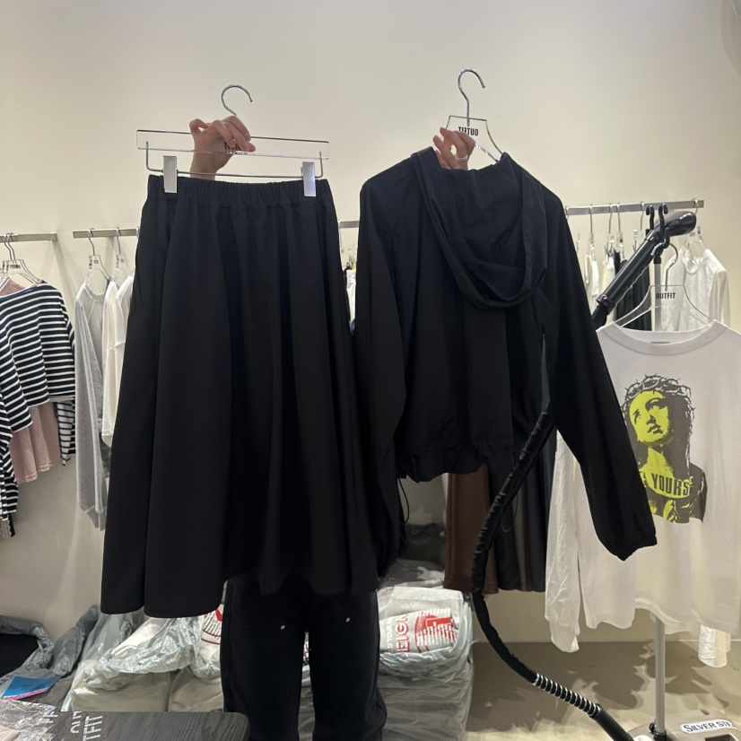 OUTFIT韓國直郵㊣東大門實拍女裝新款職業人氣推薦時尚長裙OUTFIT長裙