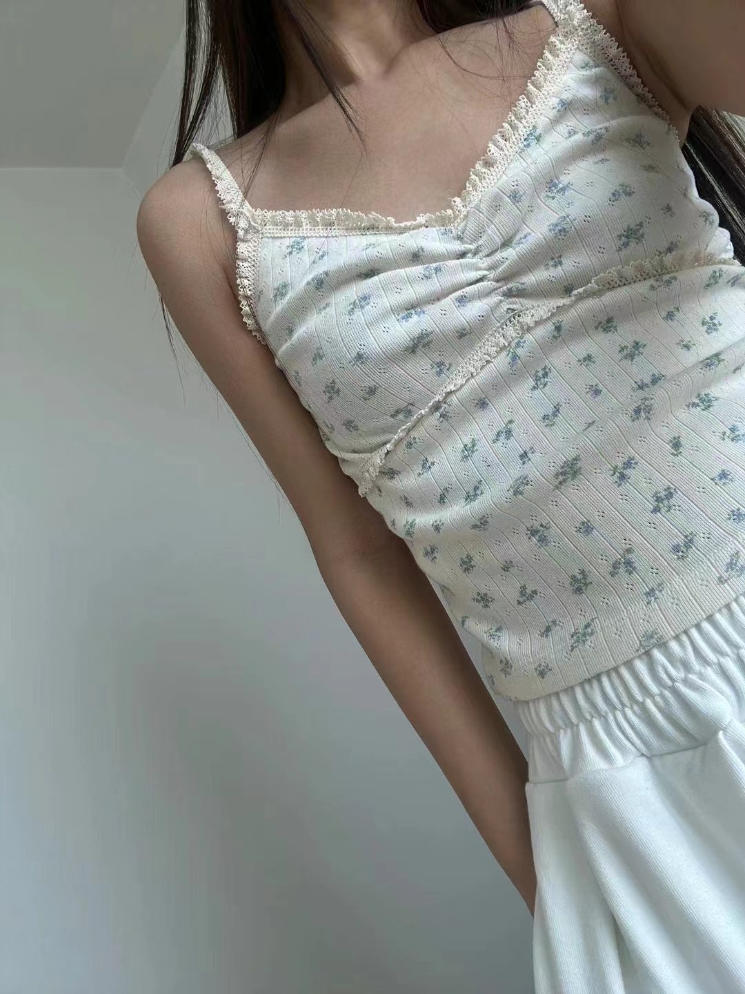 UNENE-OT韓國直郵㊣東大門實拍女裝新款休閑25春夏吊帶背心UNENE吊帶/背心