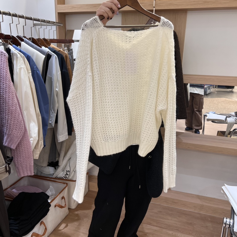 NEVER.1韓國㊣直郵東大門代購女裝新品休閑推薦熱賣針織衫NEVER.1針織衫