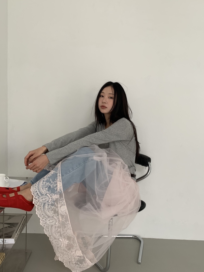MURMUR直郵韓國代購㊣女裝新品時尚休閑人氣熱賣25春夏長裙MURMUR長裙
