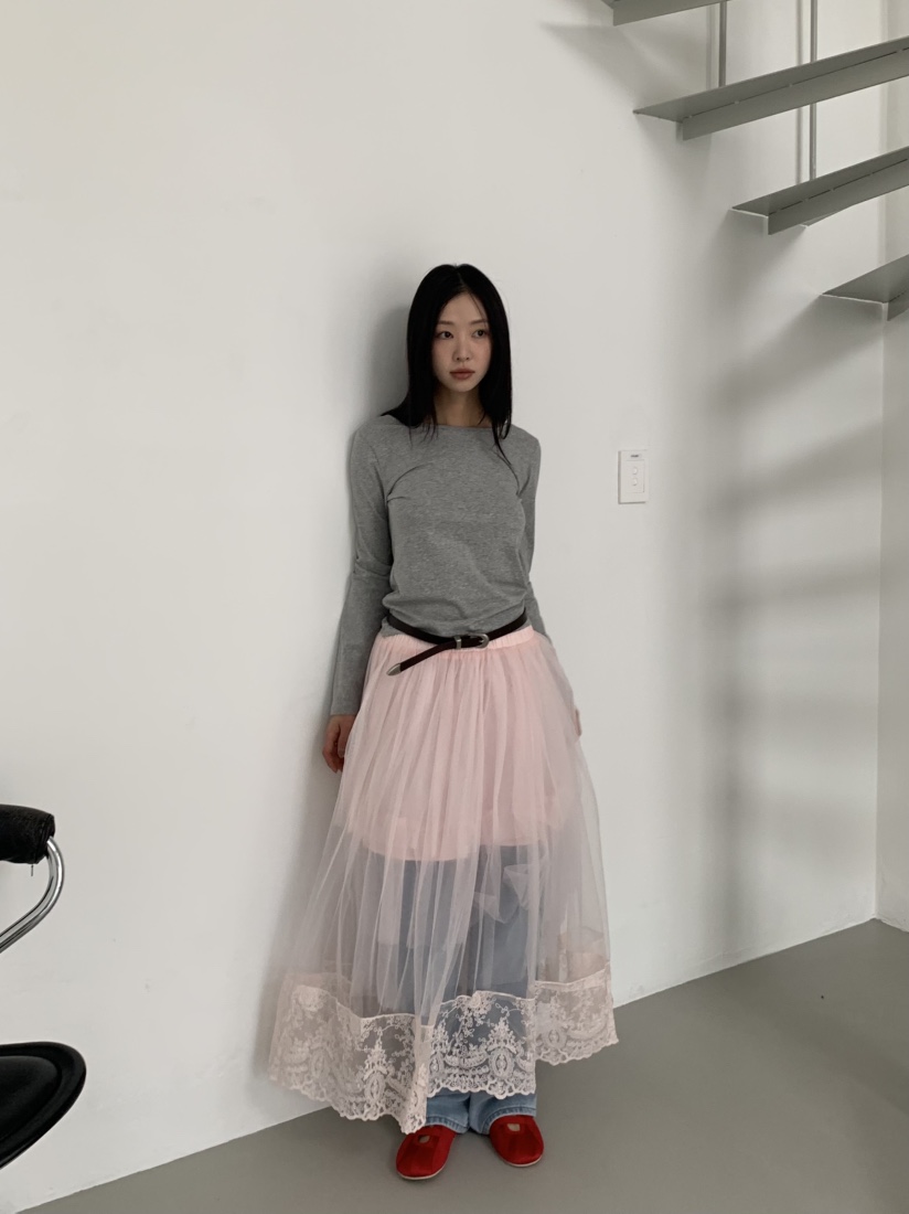 MURMUR直郵韓國代購㊣女裝新品時尚休閑人氣熱賣25春夏長裙MURMUR長裙