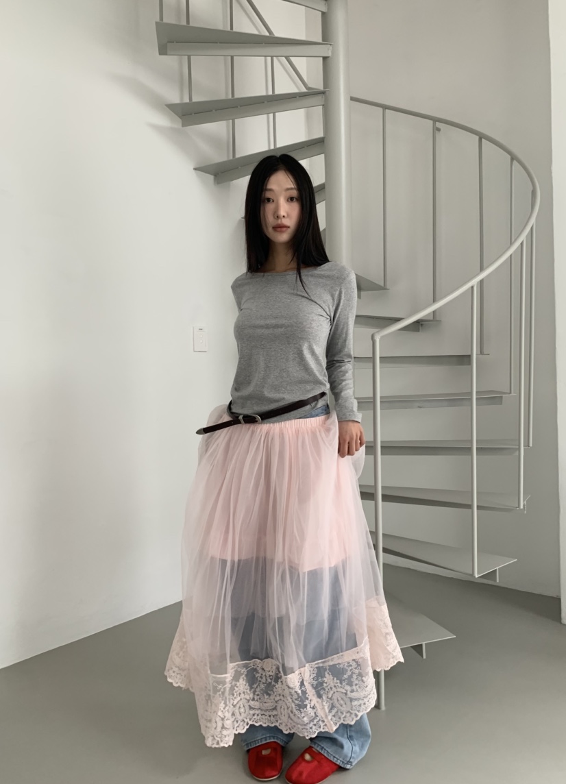 MURMUR直郵韓國代購㊣女裝新品時尚休閑人氣熱賣25春夏長裙MURMUR長裙