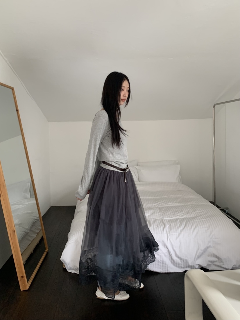 MURMUR直郵韓國代購㊣女裝新品時尚休閑人氣熱賣25春夏長裙MURMUR長裙