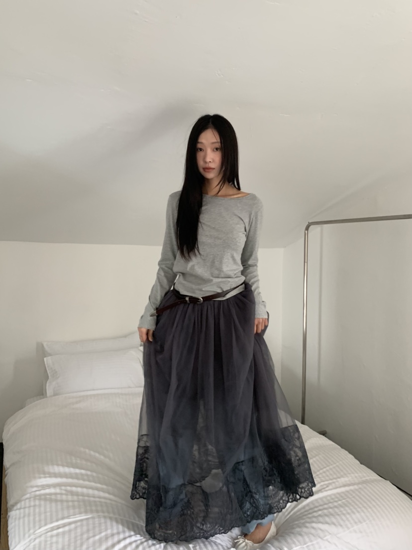 MURMUR直郵韓國代購㊣女裝新品時尚休閑人氣熱賣25春夏長裙MURMUR長裙