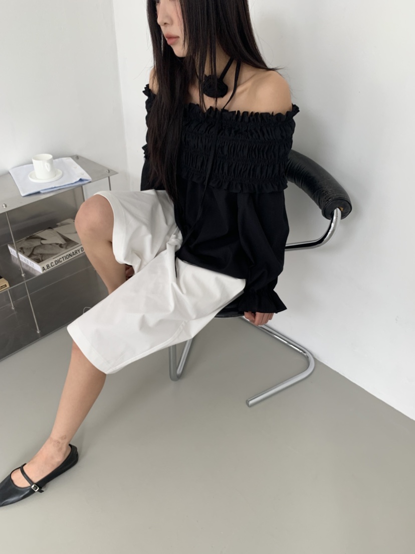 MURMUR韓國㊣直郵東大門代購女裝新款人氣時尚休閑襯衫蕾絲衫MURMUR襯衫/蕾絲衫
