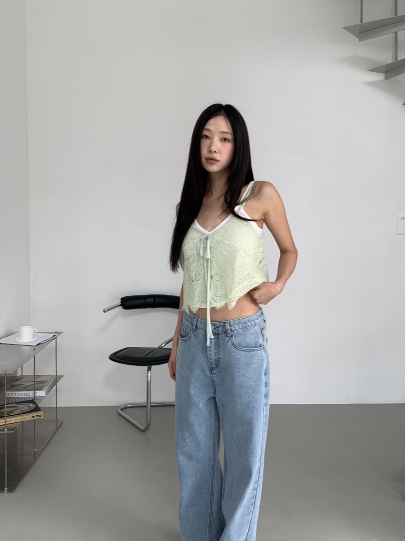 MURMUR韓國直郵㊣女裝新款休閑熱賣時尚人氣25春夏吊帶背心MURMUR吊帶/背心