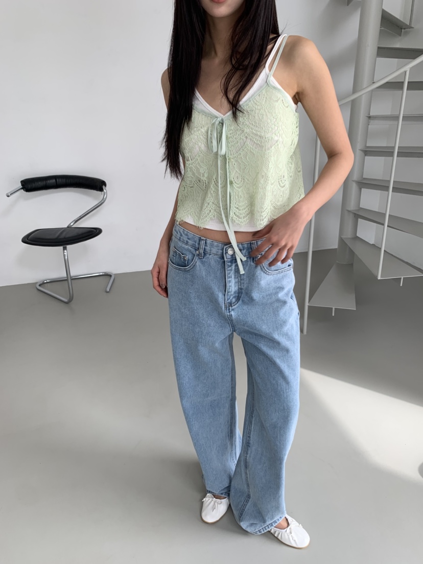 MURMUR韓國直郵㊣女裝新款休閑熱賣時尚人氣25春夏吊帶背心MURMUR吊帶/背心