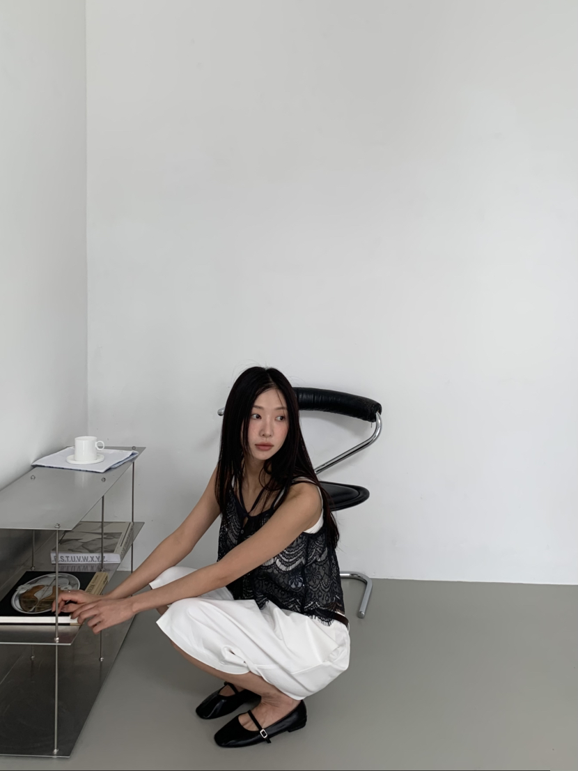 MURMUR韓國直郵㊣女裝新款休閑熱賣時尚人氣25春夏吊帶背心MURMUR吊帶/背心