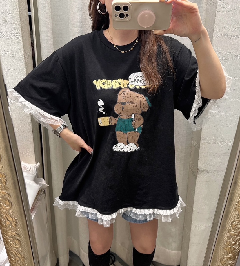 LOVABLE韓國直郵㊣女裝新款人氣推薦休閑職業時尚25春夏T恤LOVABLET恤