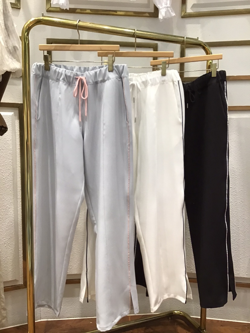 LAUNDRY韓國直郵㊣女裝新品時尚職業休閑推薦25春夏熱賣休閑褲LAUNDRY休閑褲